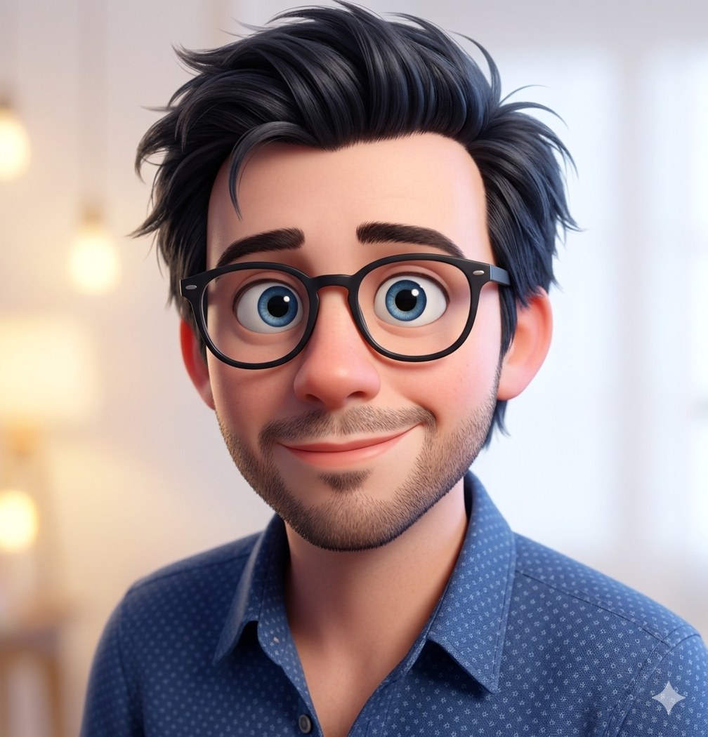 Ryan Powell, illustrated portrait